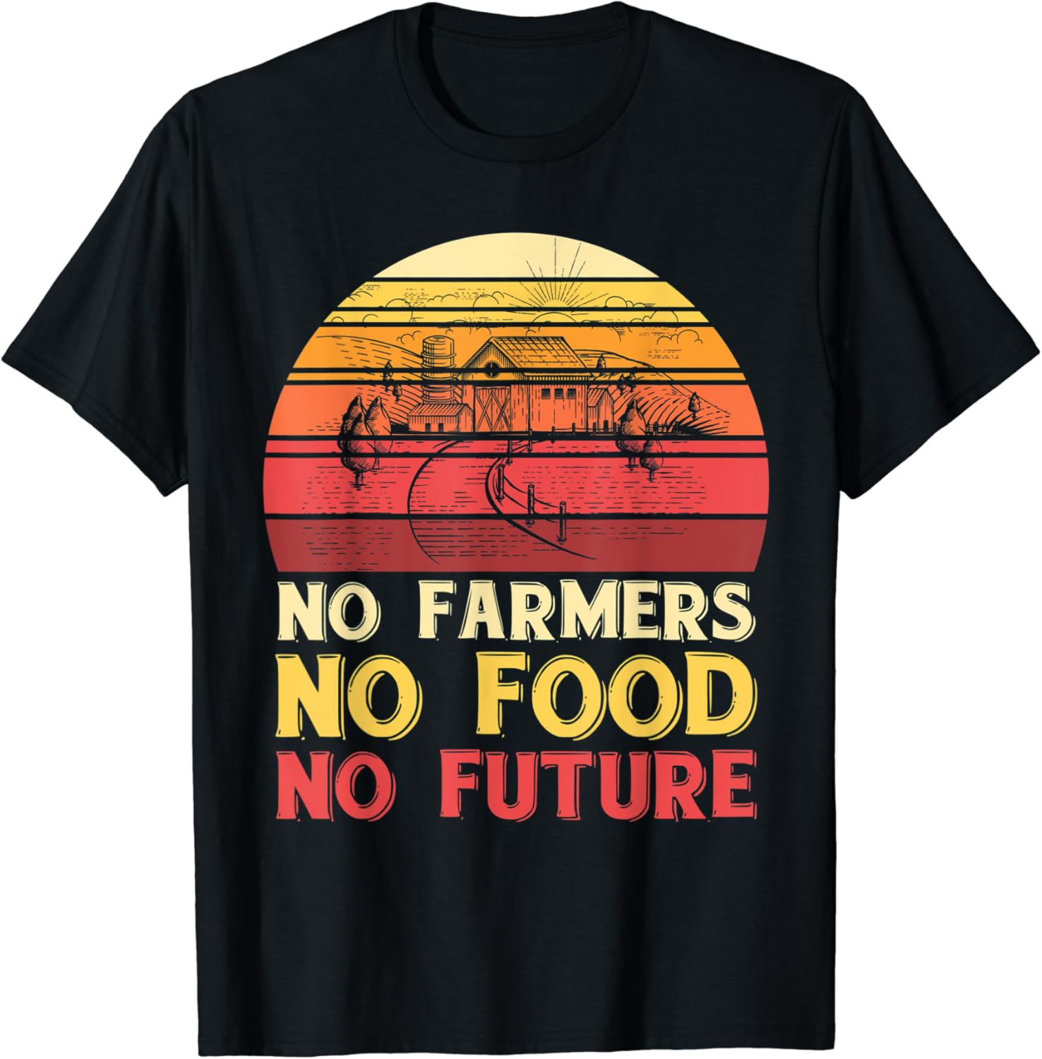 No Farmers No Food No Future Farmer TShirt Clothing, Shoes & Jewelry